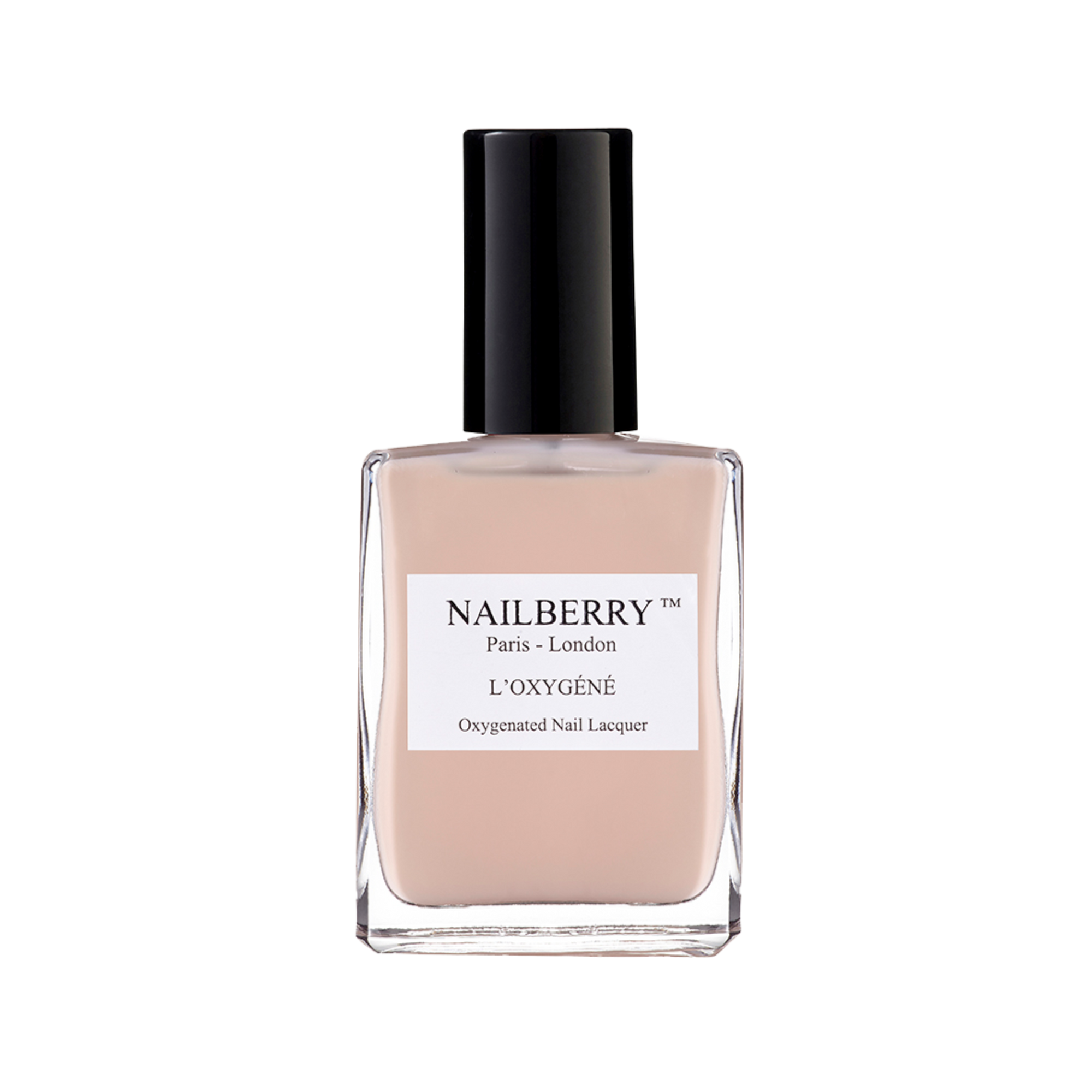 Nailberry Au Naturel Oxygenated light beige with hint of pink 15ml (halal/vegan)